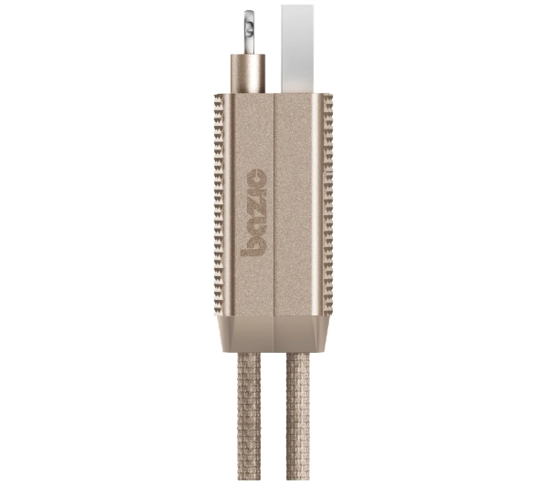 Bazic USB-A/USB-C do USB-C/Lightning 0,15m Złoty