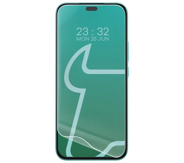 Bizon elastyczne etui Salpa + 2x szkło hartowane Clear Pack do Honor 400 Lite 5G