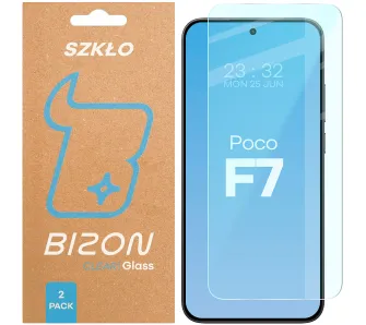 Szkło hartowane Bizon Clear Duo do POCO F7
