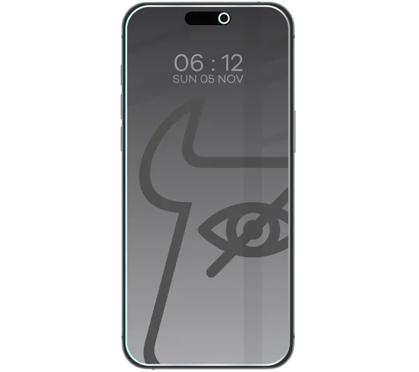 Bizon prywatyzujące Clear Shadow do iPhone 17 Pro Max