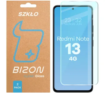 Szkło hartowane Bizon Clear Duo do Xiaomi Redmi Note 13 4G