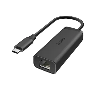 Karta sieciowa Hama USB-C to RJ45 / LAN, 2.5 Gbps