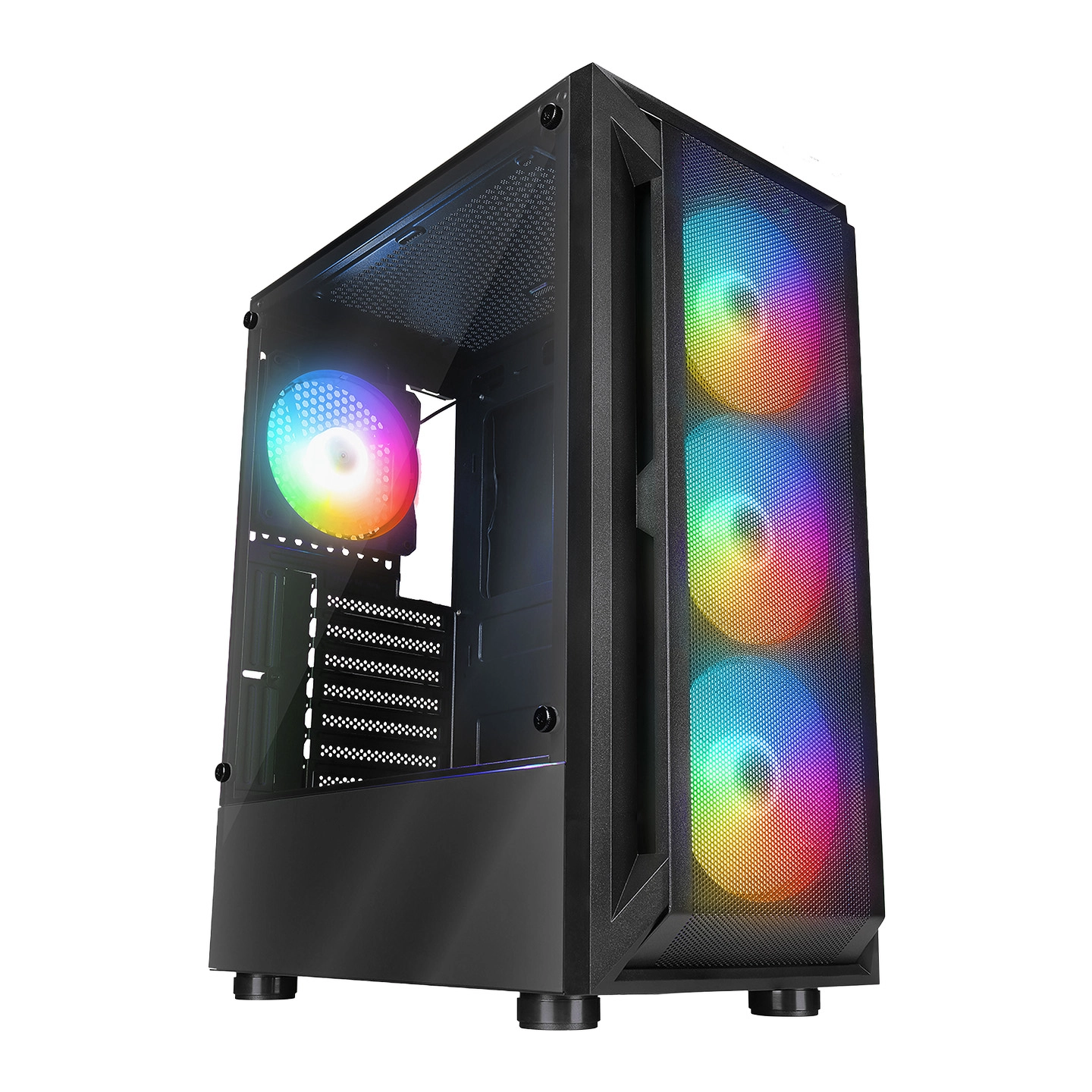 Obudowa Rampage SHIVA Rainbow Czarny