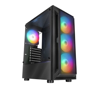 Obudowa Rampage SHIVA Rainbow Czarny