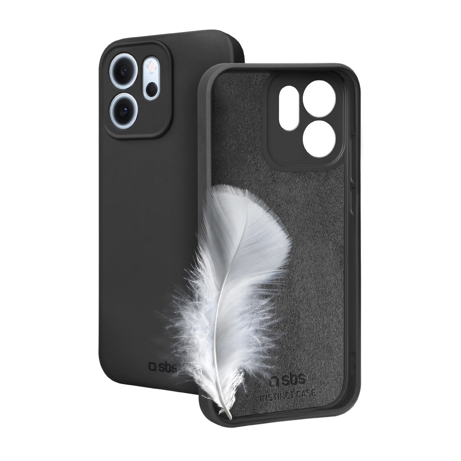 Etui SBS Instinct do OPPO Reno14 Czarny