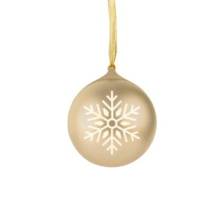 BigBen XMASBALLGOLD Świecąca bombka świąteczna Złota