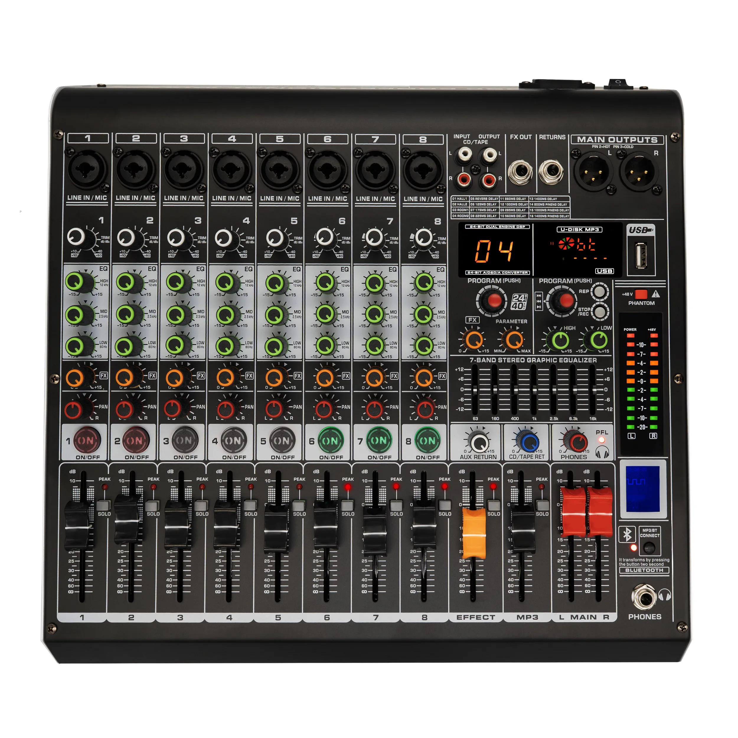 Mikser audio Musicmate MM-SM600 MixGenius