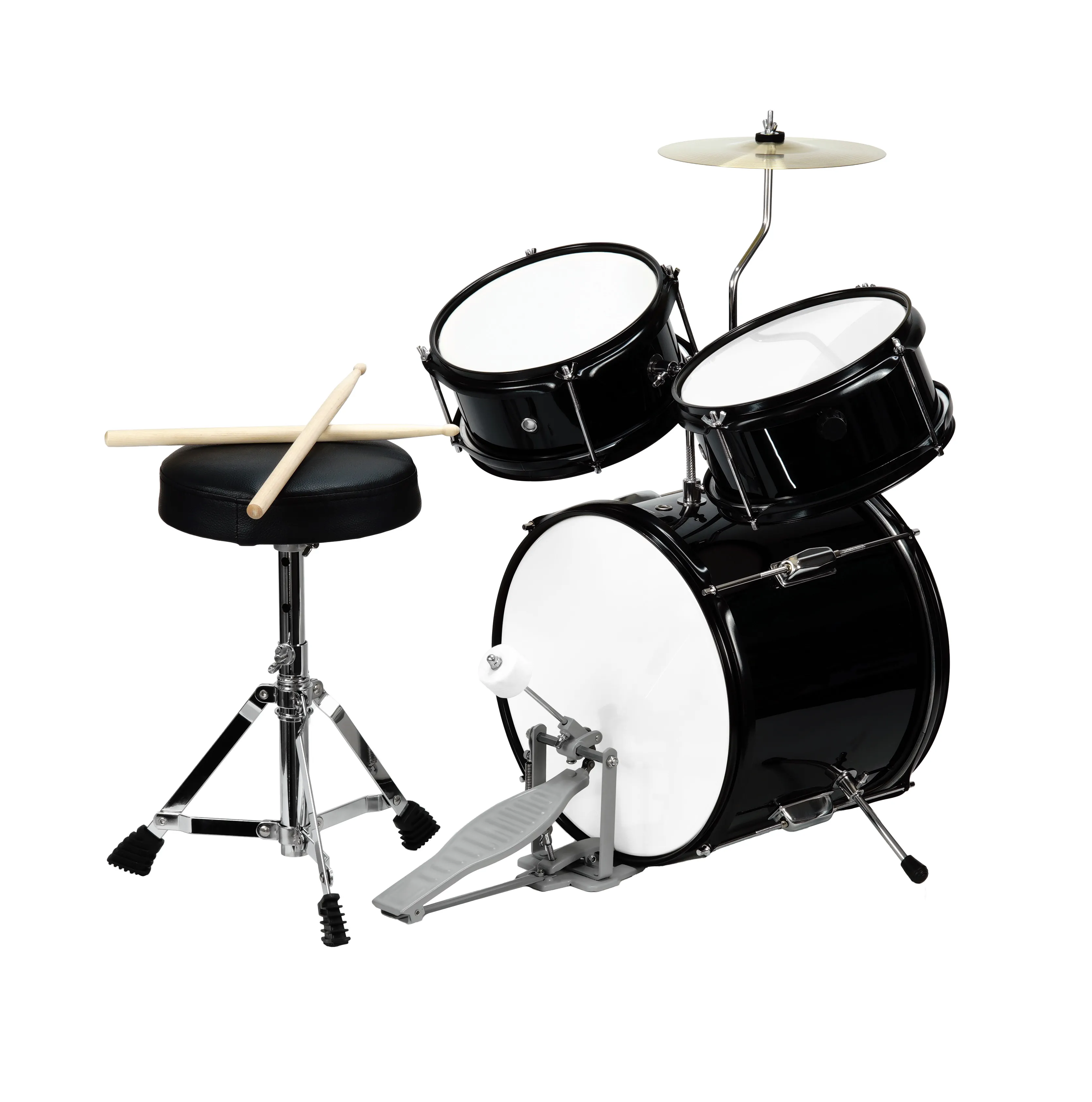 Perkusja Musicmate Junior MM-DRM200 MusicalEnergy Czarno-biały