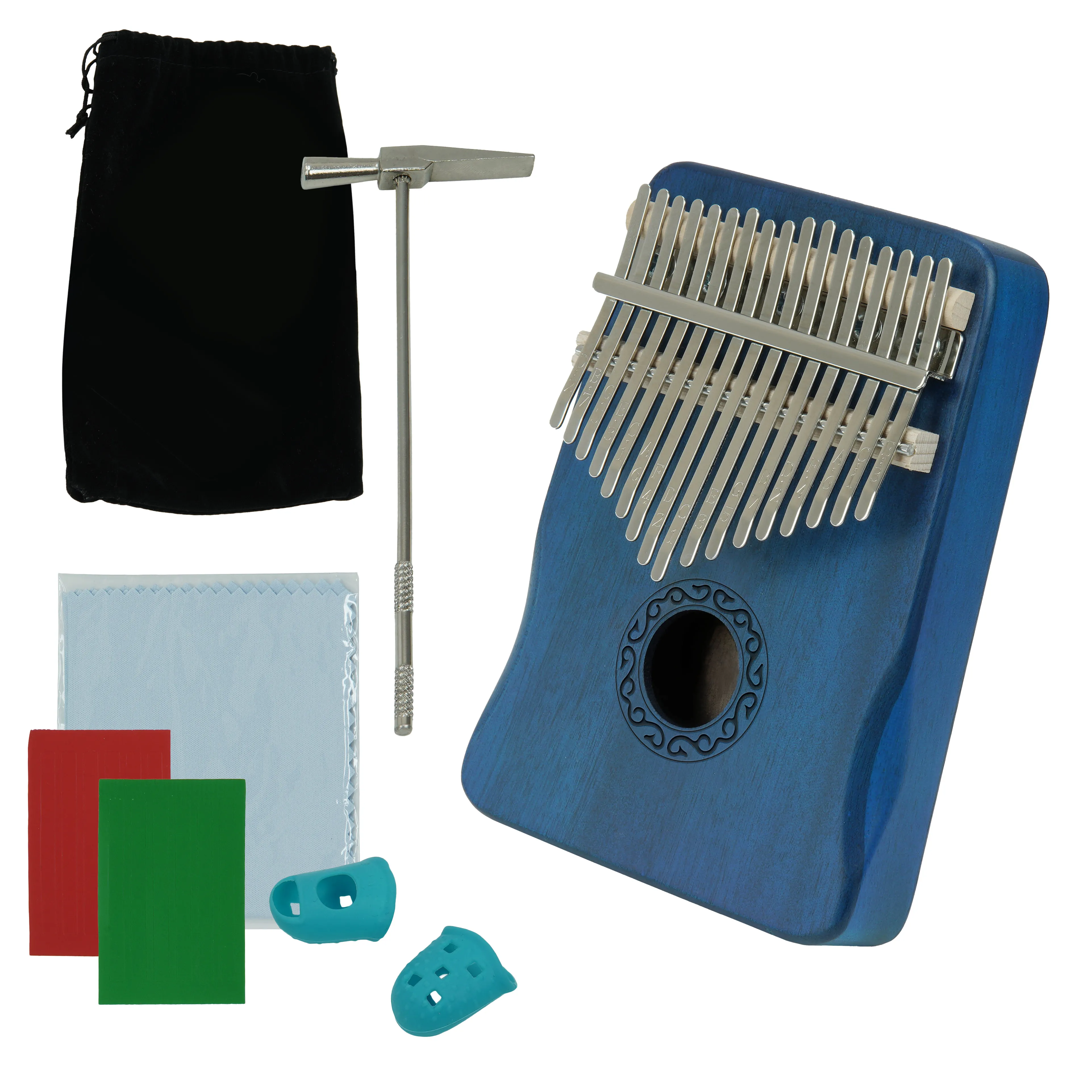 Instrumenty muzyczne Musicmate Kalimba MM-C10-BL PeaceMelody Niebieski