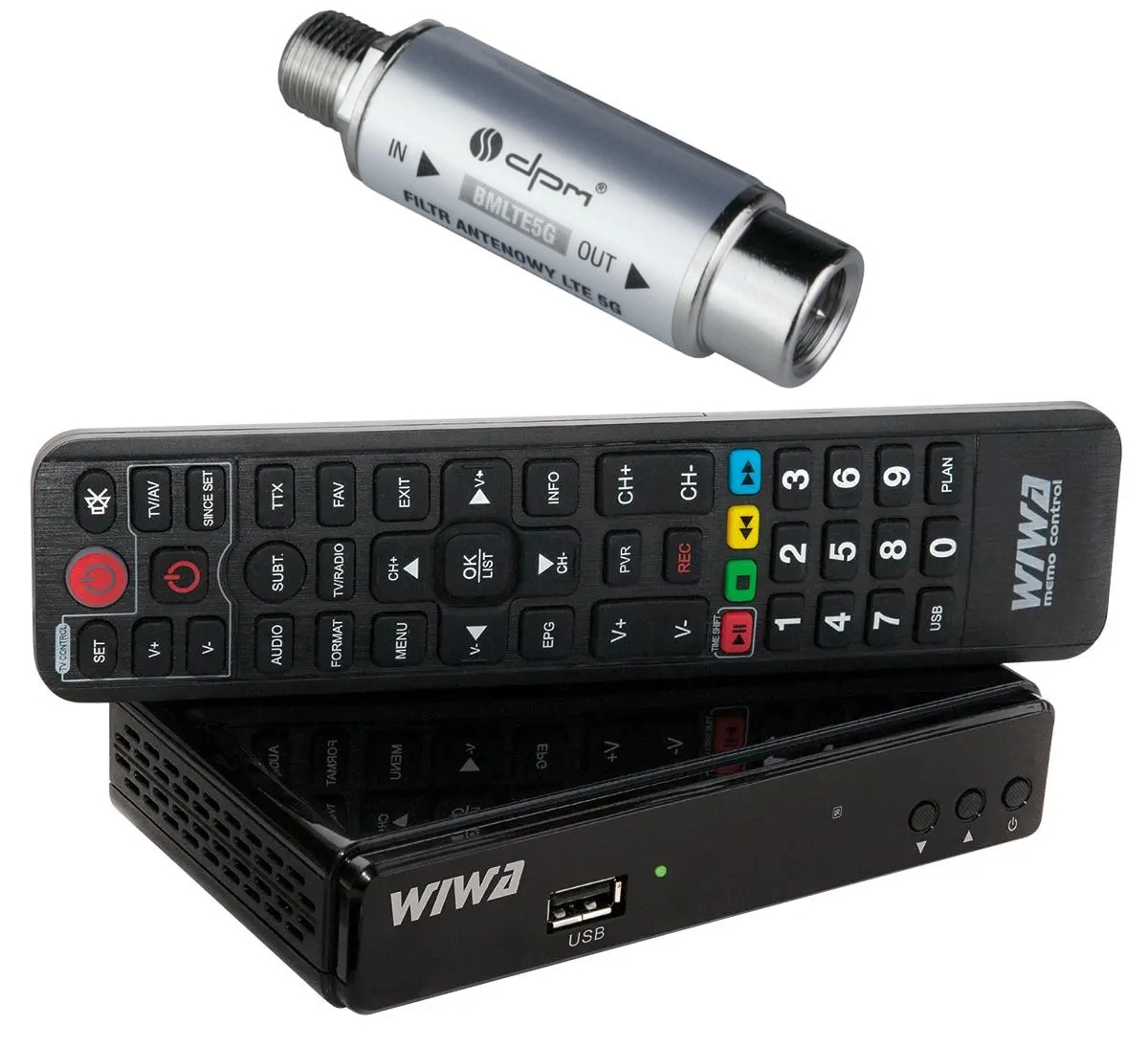 Dekoder Wiwa H.265 LITE + Filtr