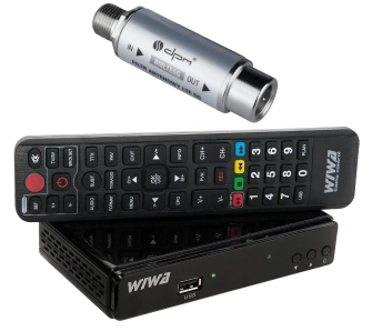 Dekoder Wiwa H.265 LITE + Filtr