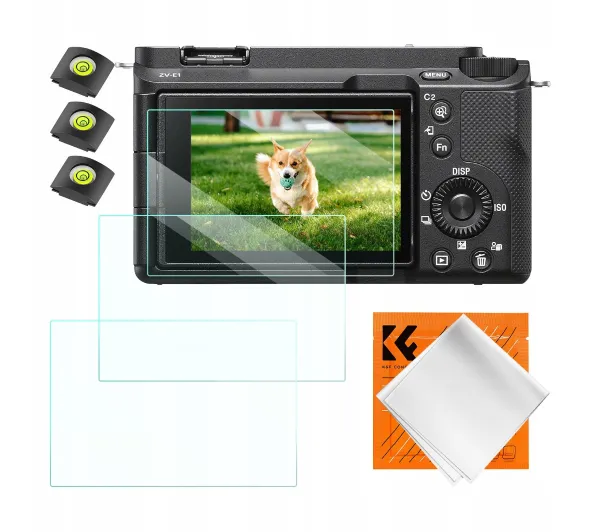 K&F 3x Zestaw Osłona Szkło 9H na Ekran Sony