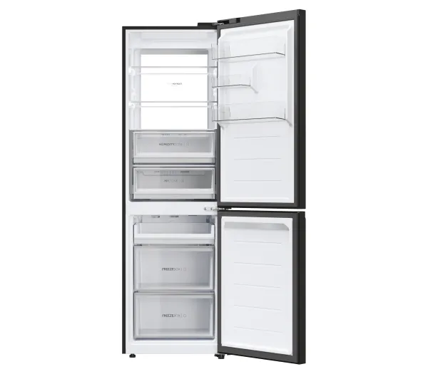 Haier HDR7619DNGB No Frost 192,7cm Czarne szkło Daylight LED My Zone Plus - Kup na Raty - RRSO 0%