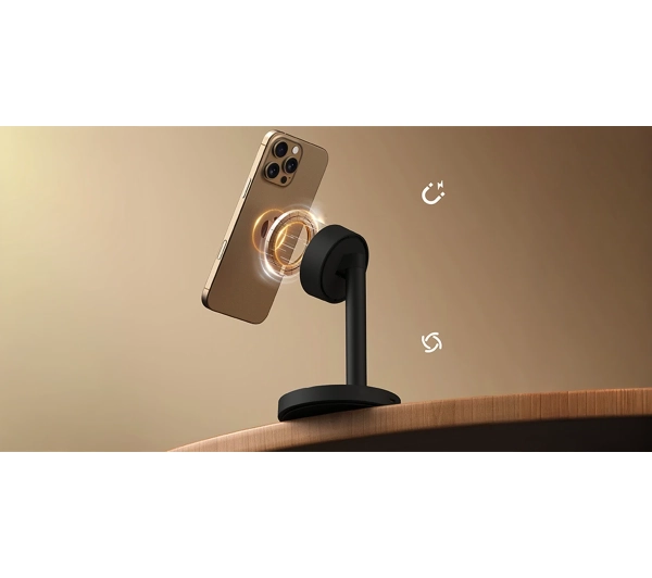 Aukey LC-MC111 Stand 25W Qi2.2 Czarny
