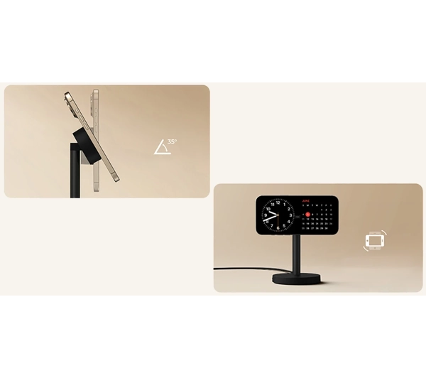 Aukey LC-MC111 Stand 25W Qi2.2 Czarny