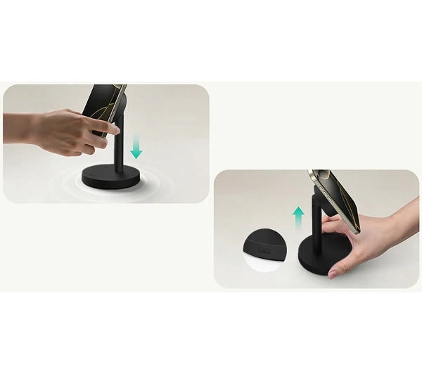 Aukey LC-MC111 Stand 25W Qi2.2 Czarny