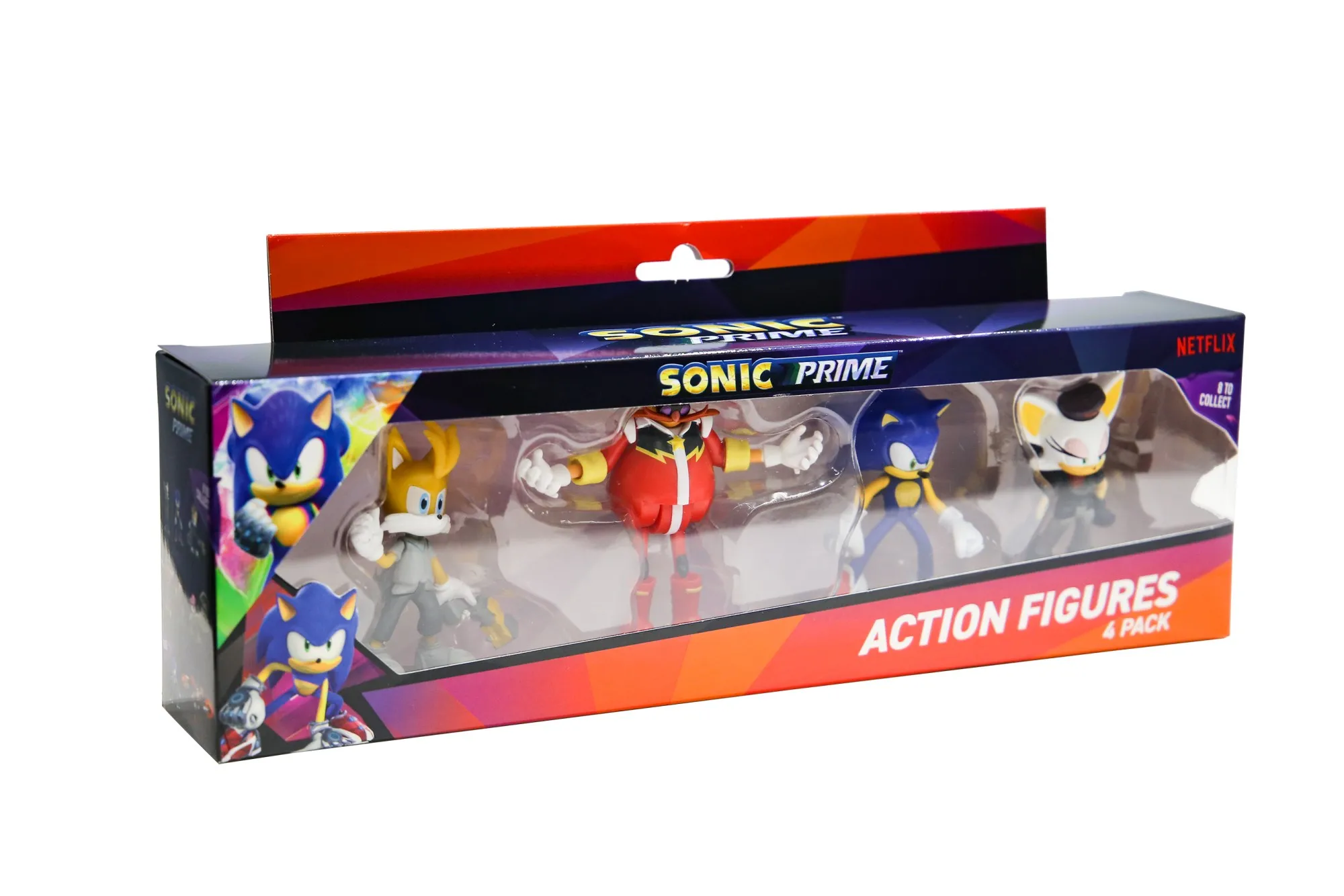 Figurka PMI Kids World Sonic Prime Action Figures - 4 Pack