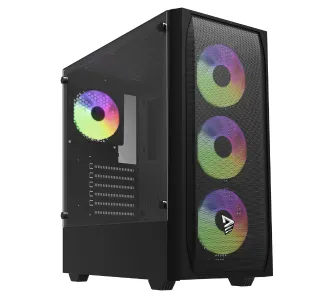 Obudowa Savio Noctis Flow RGB X1 Czarny