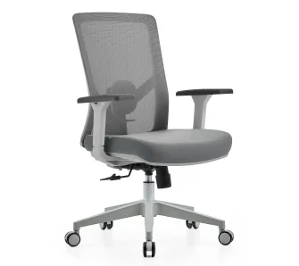 Fotel Cobra Office Plus HF503GY Biurowy do 150kg Tkanina Czarny