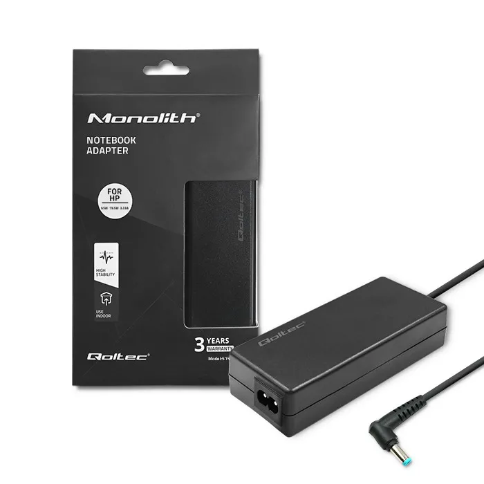Zasilacz do laptopa Qoltec AD41P 65W HP