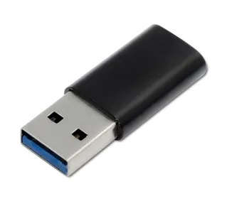 Qoltec 50583 USB-C do USB-A Czarny