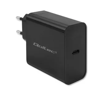 Ładowarka sieciowa Qoltec 52379 Super Quick PD USB-C 65W Czarny