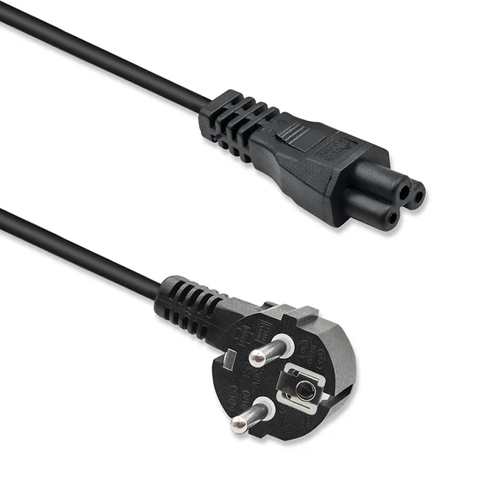 Kabel zasilający Qoltec 50458 1,5m Czarny
