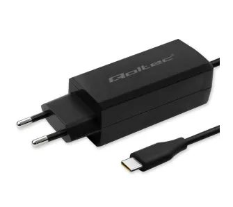 Ładowarka sieciowa Qoltec GaN Super Fast USB-C 90W Czarny