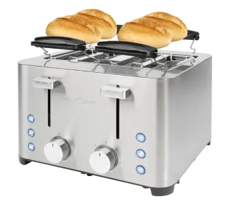 Toster ProfiCook PC-TA 1252 Ruszt do bułek Rozmrażanie 1500W