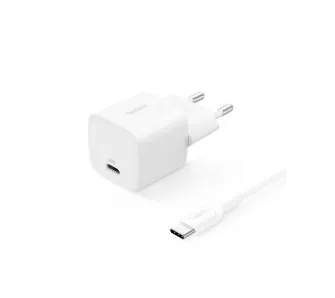 Ładowarka sieciowa Belkin BoostCharge USB-C 25W Biały + Kabel USB-C