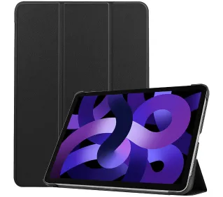 Bizon Case Tab Croc z klapką do iPad Air 11" / 10.9" 2025/2024/2022/2020 Czarny