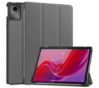 Bizon Case Tab Croc z klapkądo Lenovo Tab M11 Szary