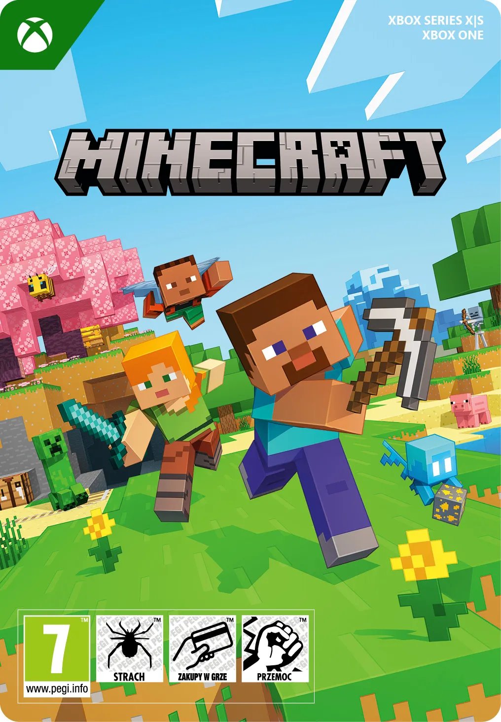 Minecraft Gra na Xbox Sries X/S / Xbox One