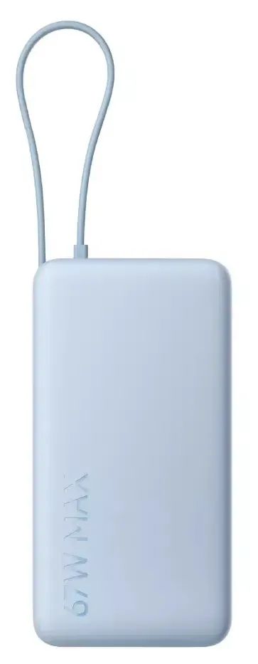 Powerbank Xiaomi 20000mAh 67W Wbudowany kabel USB-C Niebieski