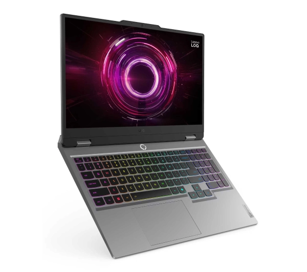 Lenovo LOQ 15AHP10 15,6" 144Hz R5 220 16GB RAM 512GB Dysk SSD RTX5050 DLSS4 Win11 Szary Funkcje AI - ⚡ EURO HIT CENOWY! ⚡ - Kup na Raty - RRSO 0%