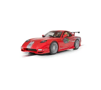 Model Scalextric Samochód Szybcy i Wściekli Mazda RX7 Dom Toretto