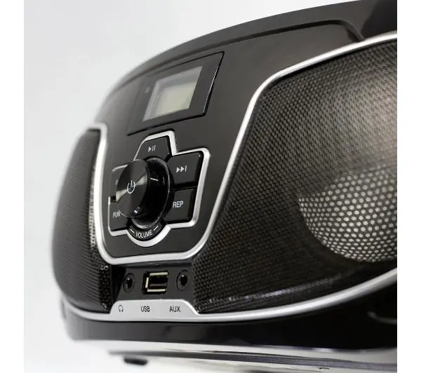 Manta BBX007 BOOMBOX Bluetooth Czarny + Słuchawki MNH02