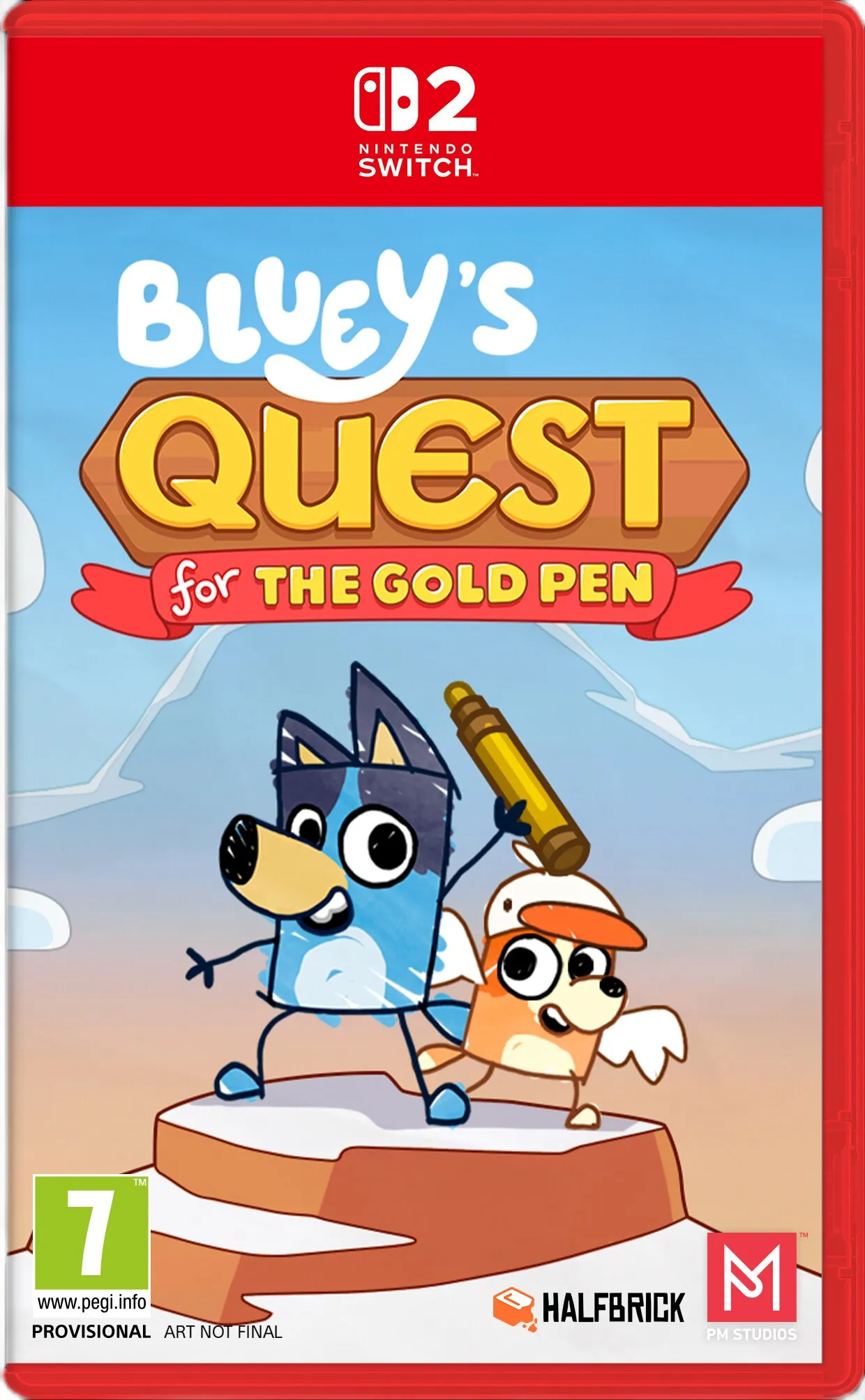 Bluey's Quests for the Gold Pen Gra na Nintendo Switch 2