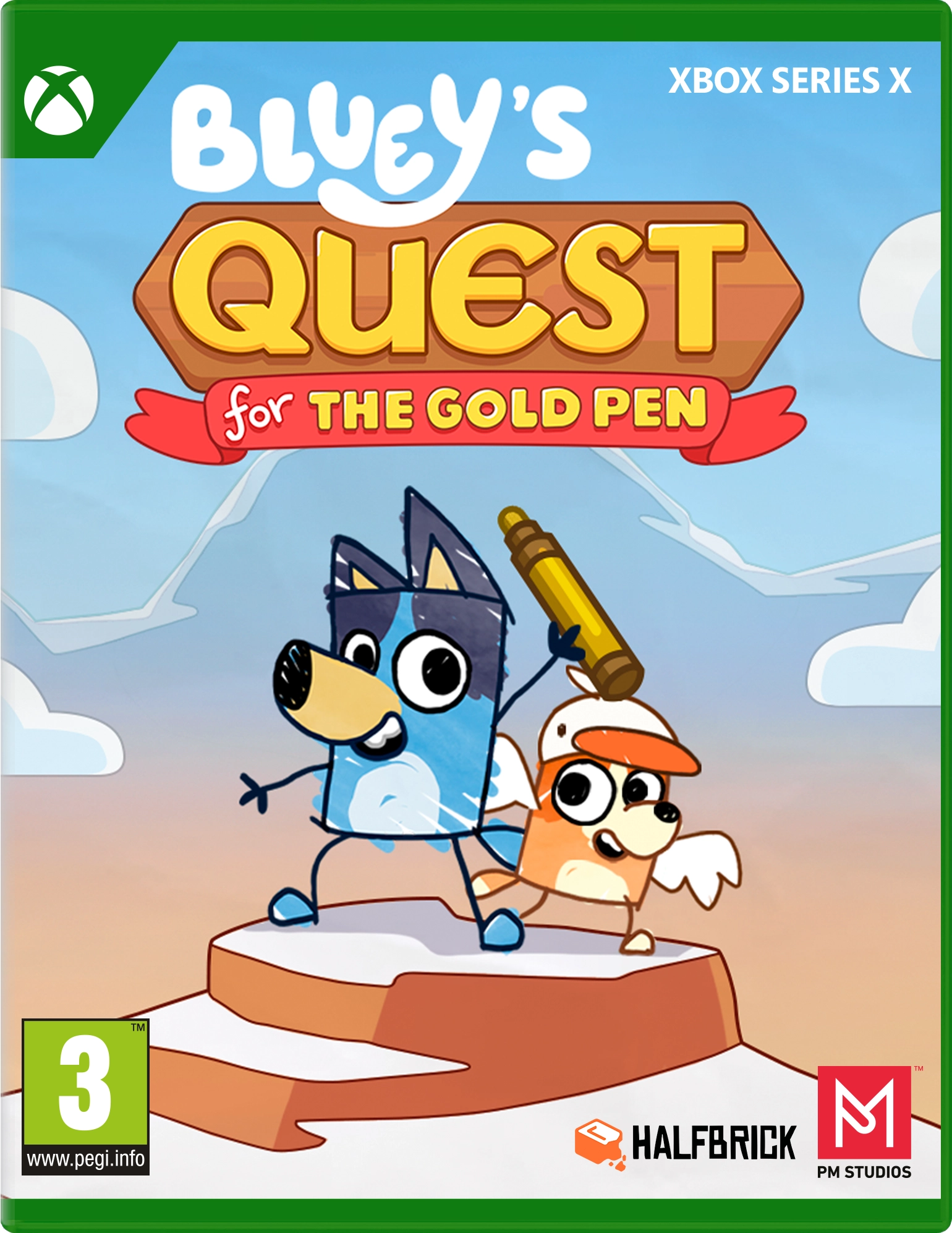 Bluey's Quests for the Gold Pen Gra na Xbox Series X