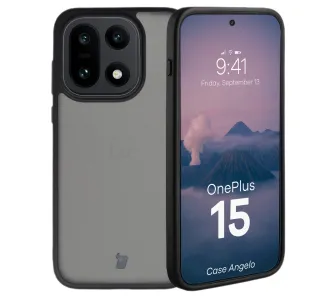 Etui Bizon MatteO do OnePlus 15 Przydymiony-czarny