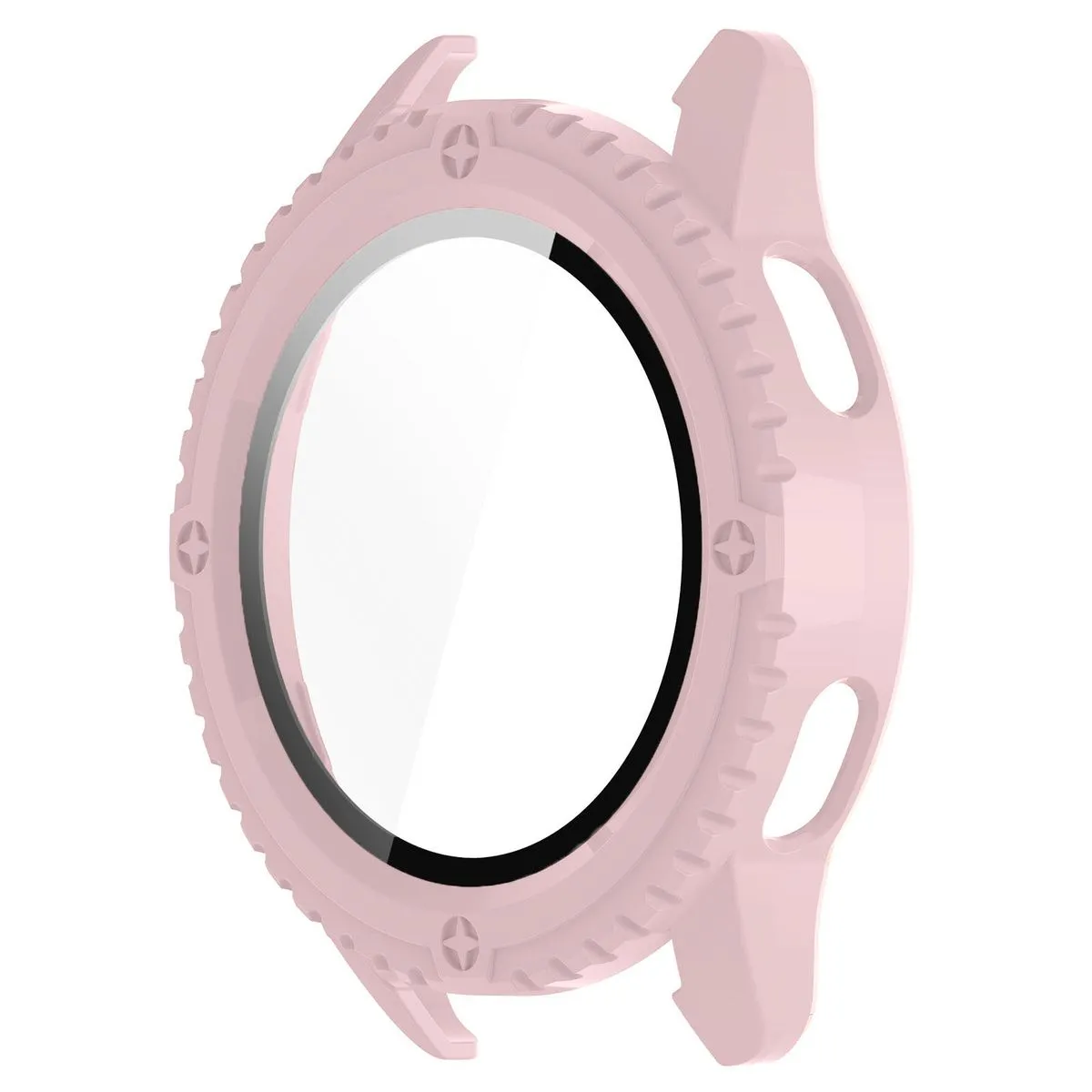 Etui Bizon Case Watch Adamo do Xiaomi Watch S3 47 mm Różowy