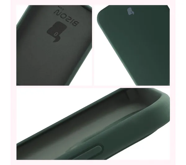 Bizon Soft Case do Xiaomi 15T Ciemnozielony