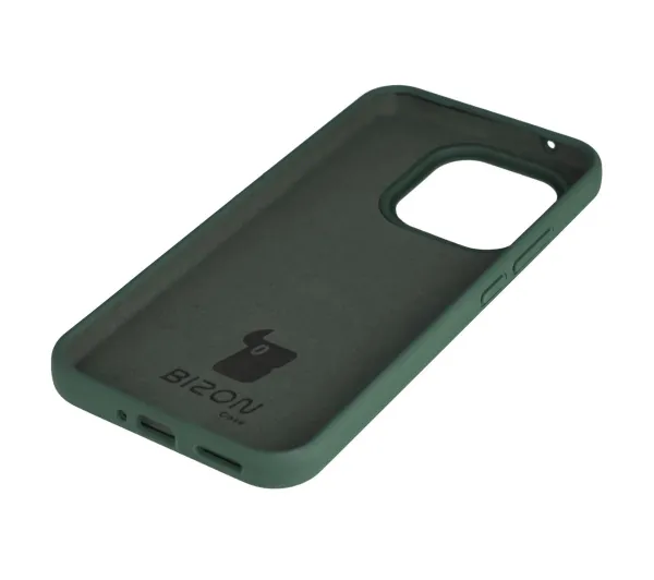 Bizon Soft Case do Xiaomi 15T Ciemnozielony