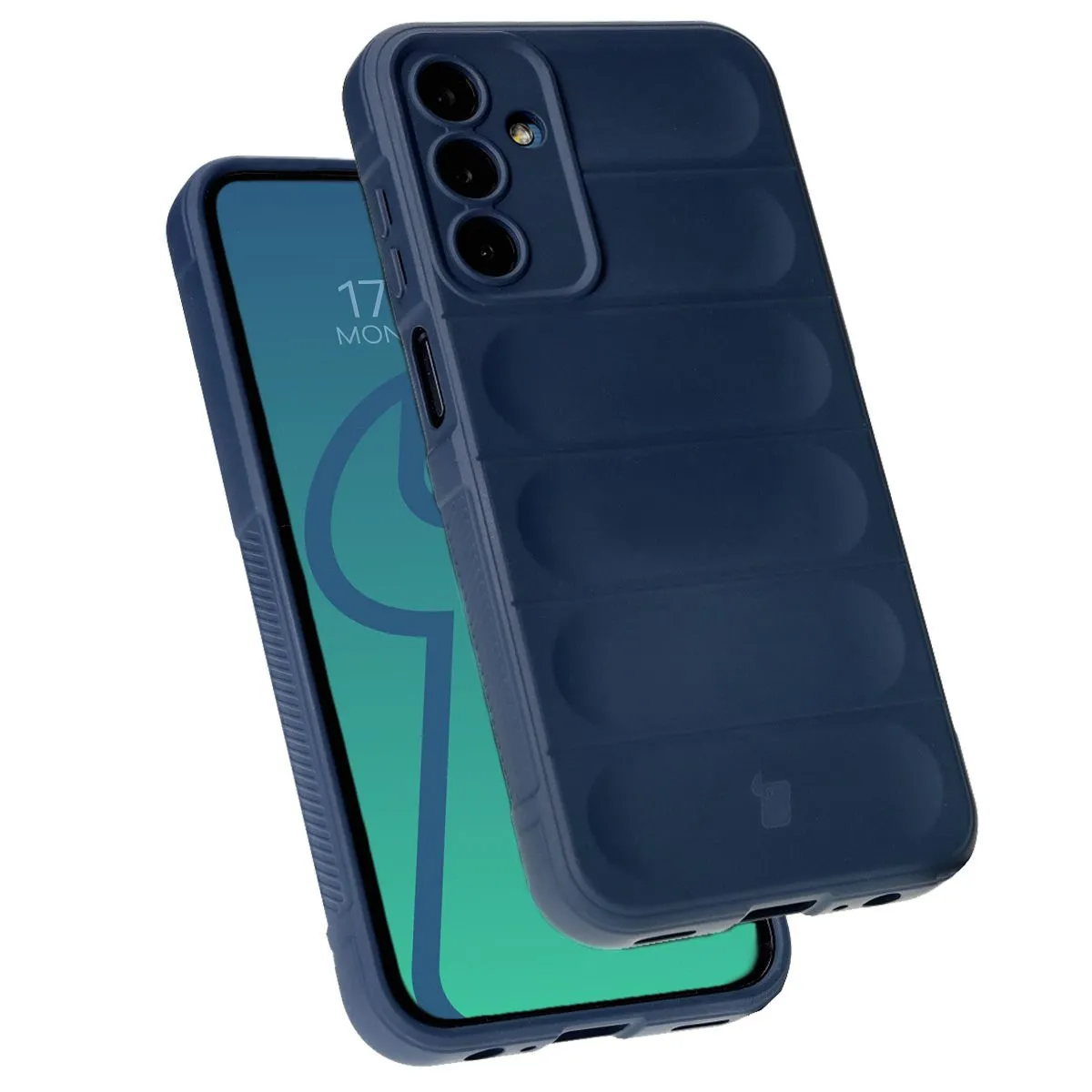 Etui Bizon Tur do Samsung Galaxy M15 5G Granatowy