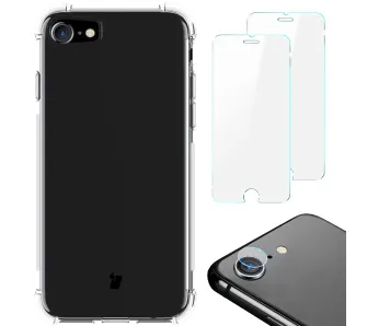 Etui Bizon Clear Pack do Apple iPhone SE 2022 / 2020 / 8 / 7 Przezroczysty