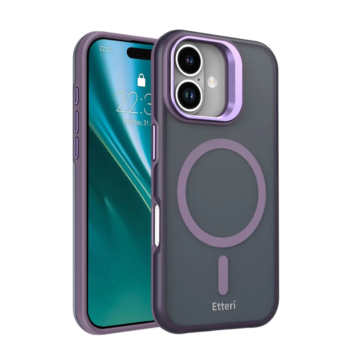 Etui Etteri Morning Fog do iPhone 17 Fioletowy