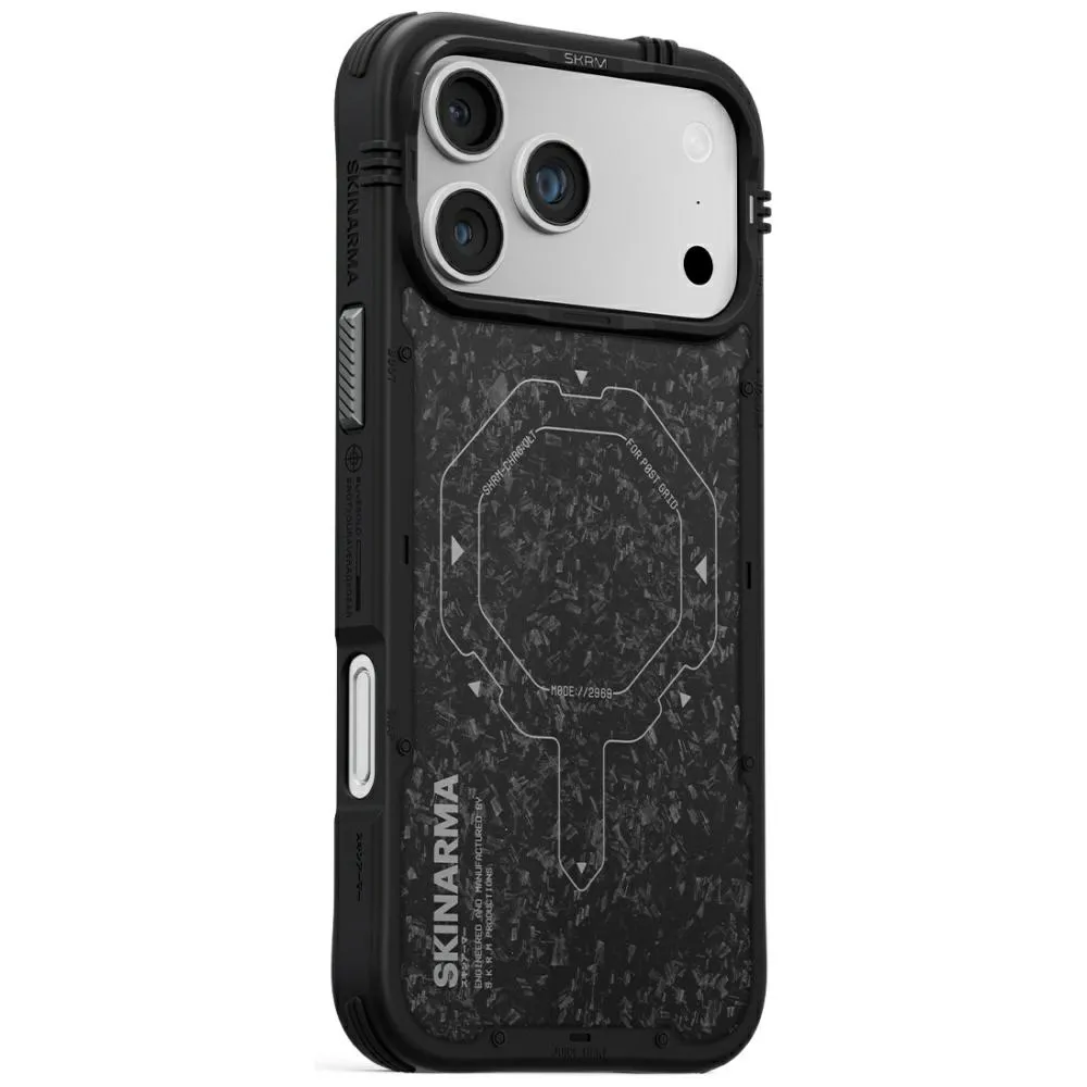 Etui Skinarma Vektor MagSafe do iPhone 17 Pro Max Onyx