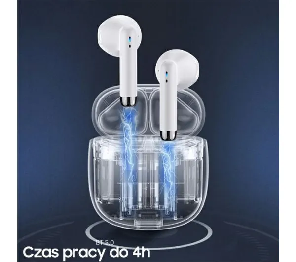 USAMS IA Series TWS Douszne Bluetooth 5.0 Czarny