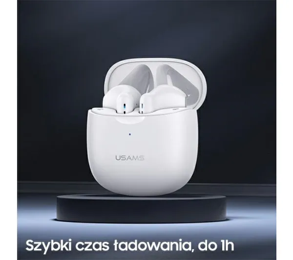 USAMS IA Series TWS Douszne Bluetooth 5.0 Czarny