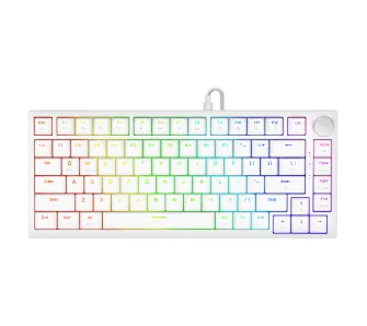 Klawiatura magnetyczna Savio ASTRAL Outemu White Jade Magnetic Biały